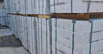 徐州芝麻白路牙石，路侧石