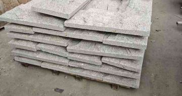 徐州芝麻白蘑菇石，自然面