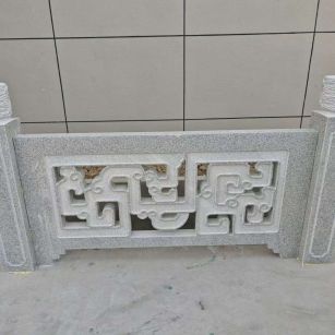 徐州芝麻白河道栏杆 桥栏杆