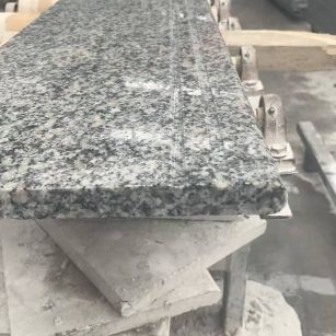 徐州芝麻白楼梯踏步 芙蓉白