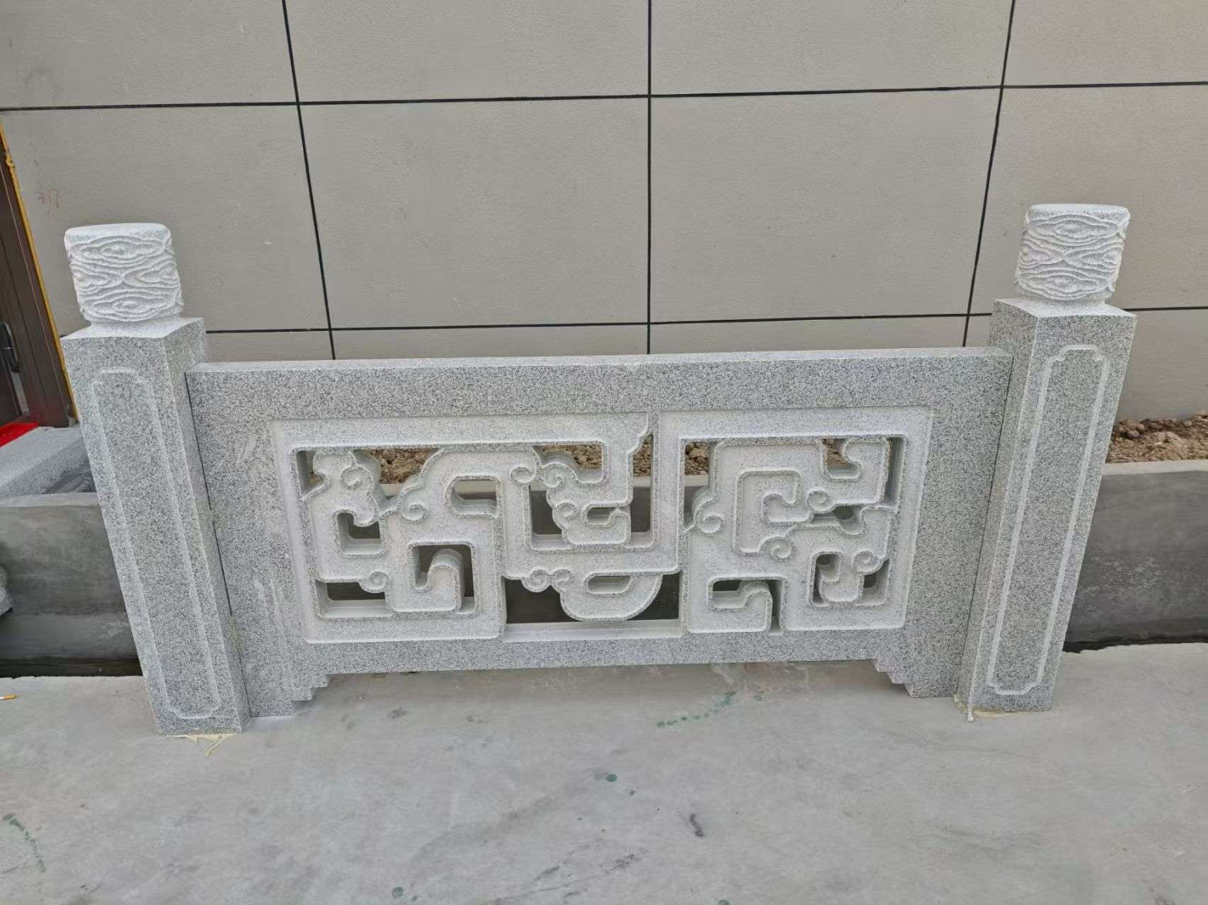 徐州芝麻白河道栏杆 桥栏杆